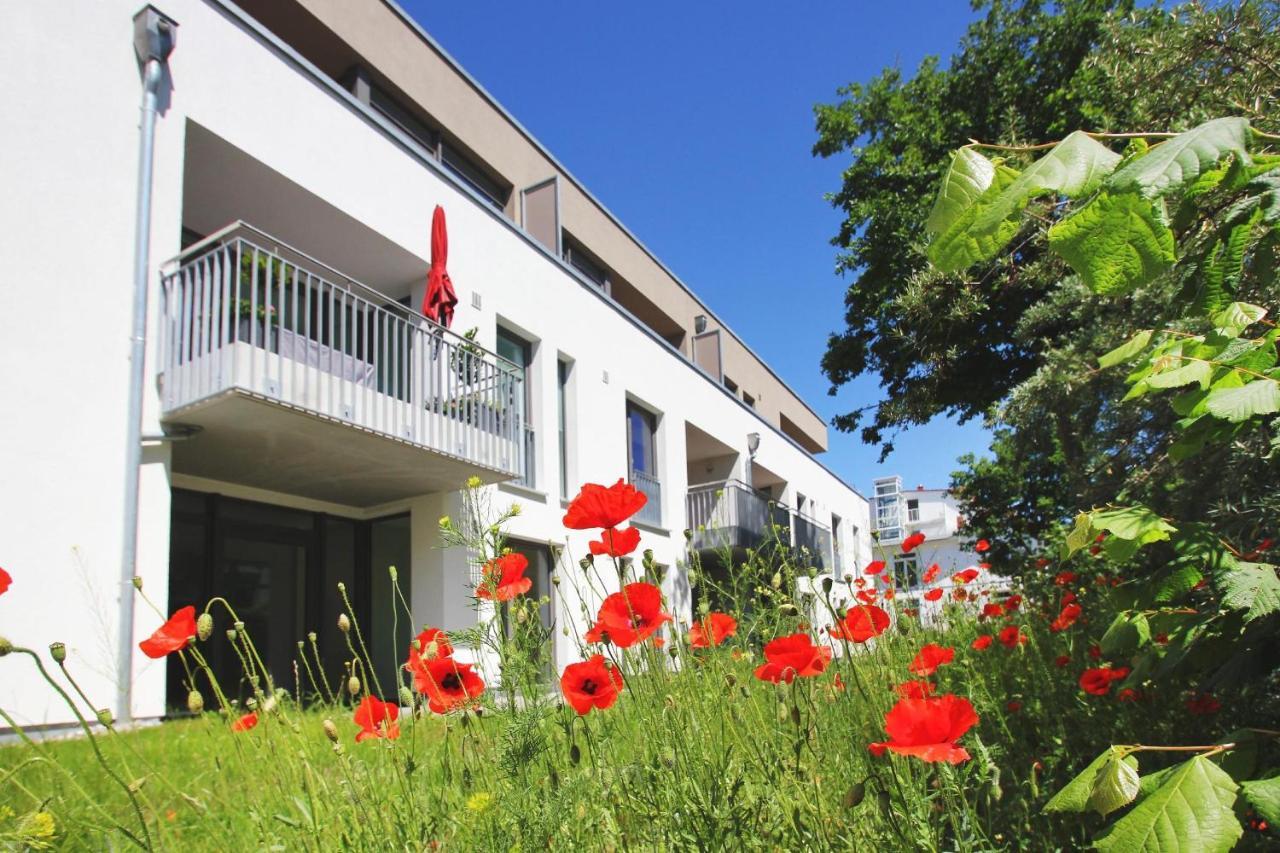 Strandnahe, Schicke Ferienwohnung Mit Balkon Direkt In Binz - Duenenresort 112 エクステリア 写真